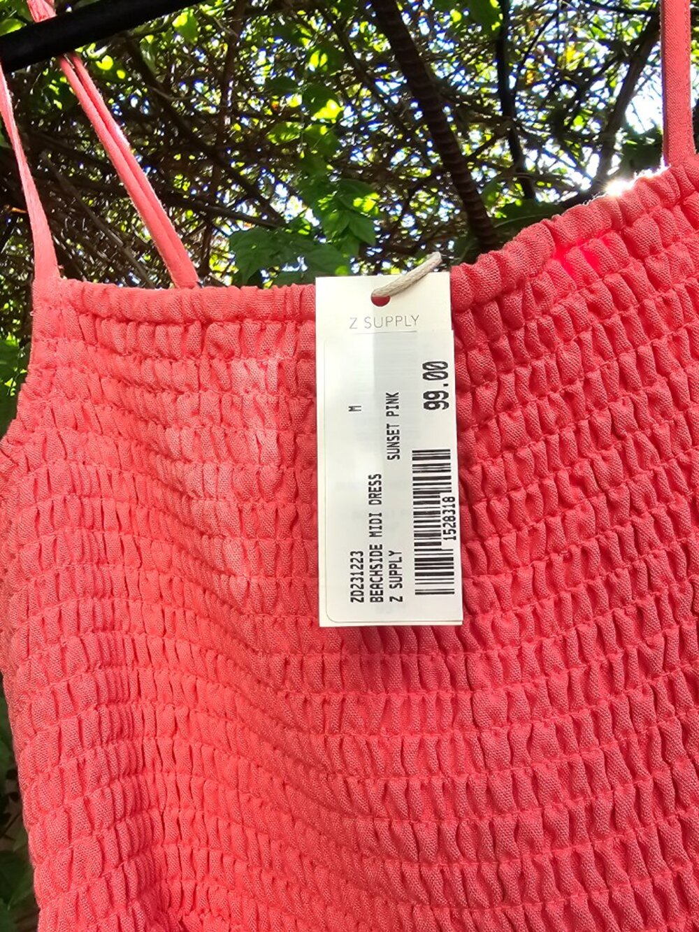 Z Supply New Beachside midi sun dress medium - Picture 2 of 12